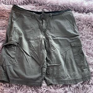 Beverly Hills Polo Club Olive Cargo Shorts
